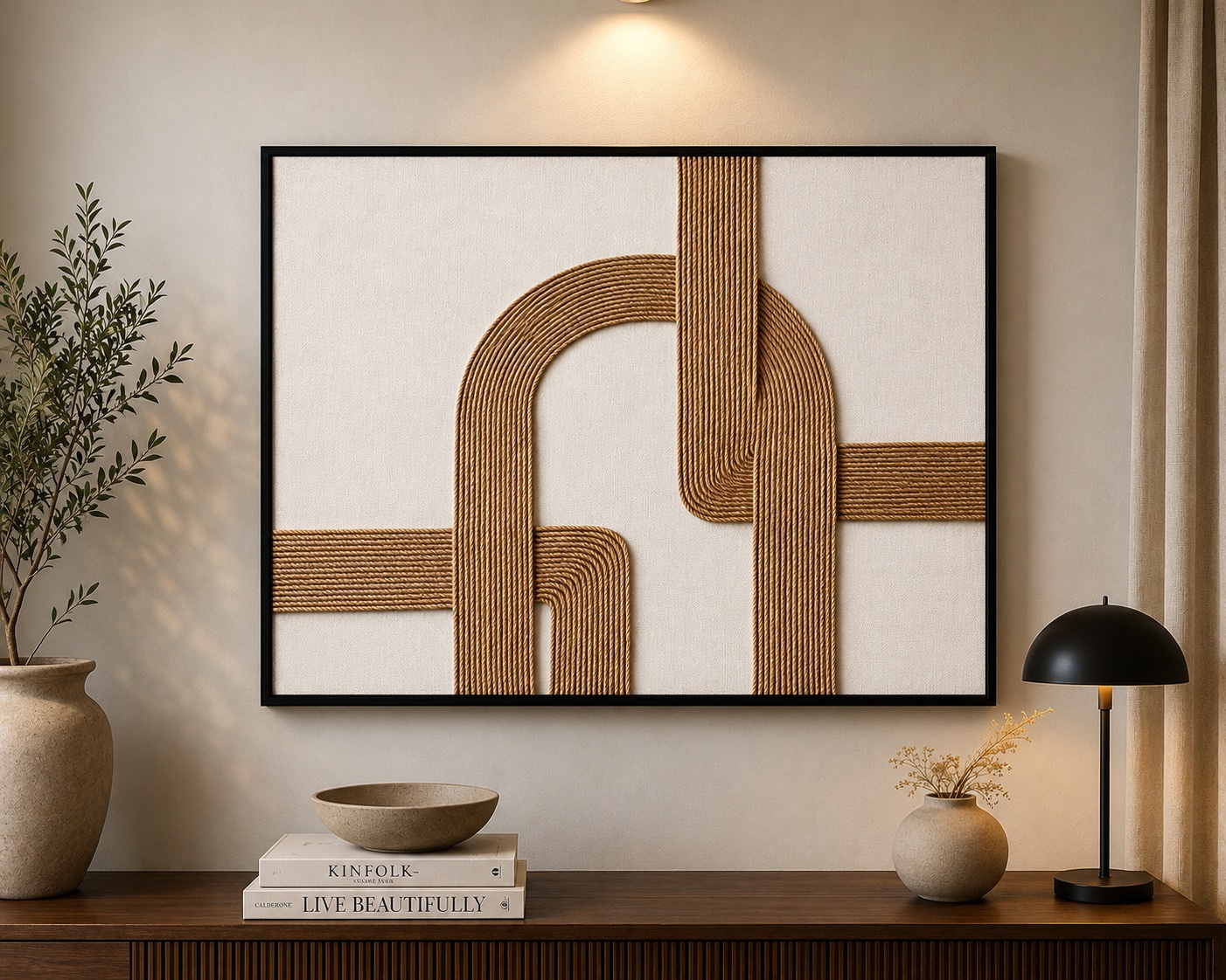 Interwoven artwork