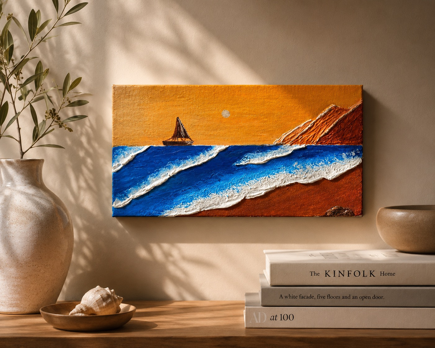 Sunlit Tides artwork